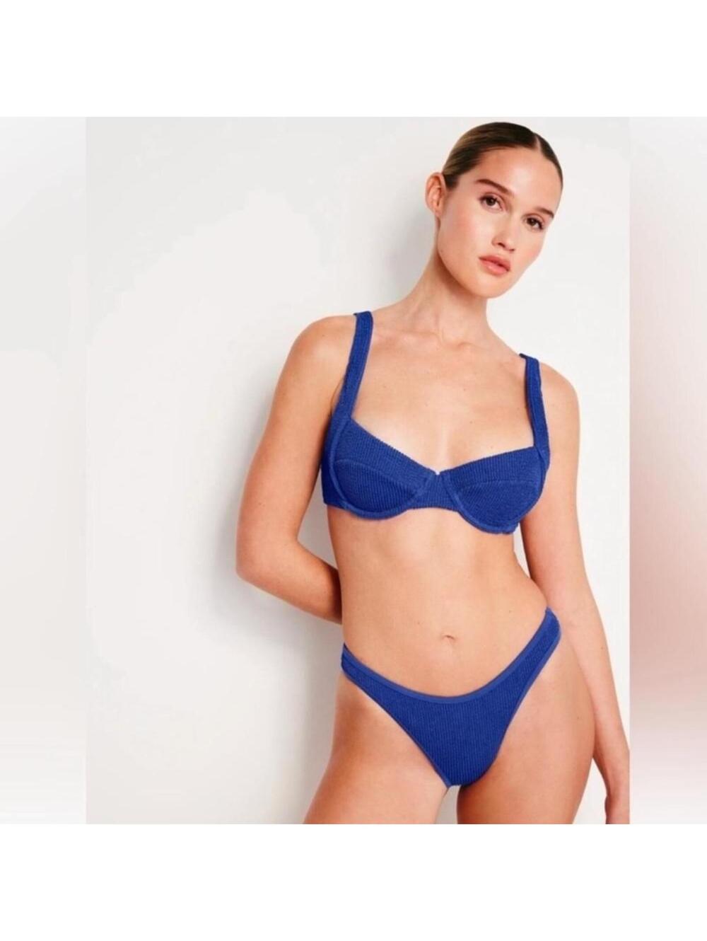 Good American NWT Always Fits Demi Bikini Top - Size 5XL - MSRP $59